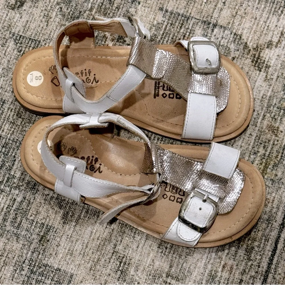 Petit Mai grill Summer Leather Sandals Size 8